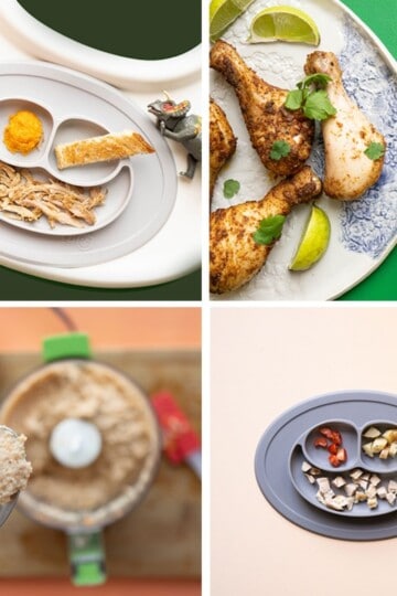 different ways to offer your baby chicken
