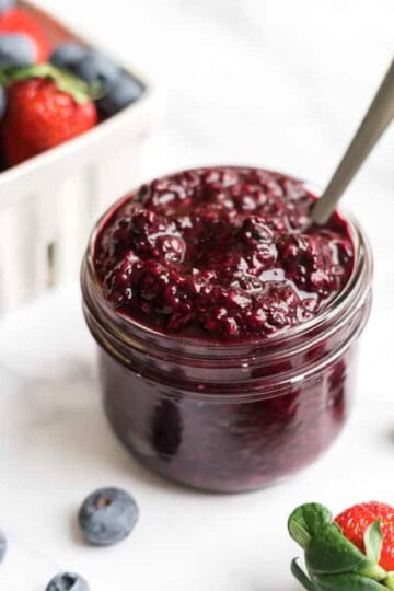 chia berry sauce